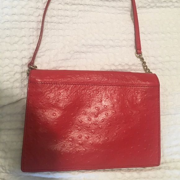 Orangey-red Kate Spade handbag - Picture 4 of 7